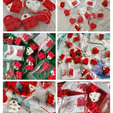 Martisor cu inimioare