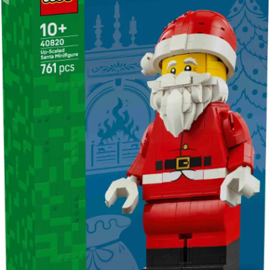 Up-Scaled Santa Minifigure
